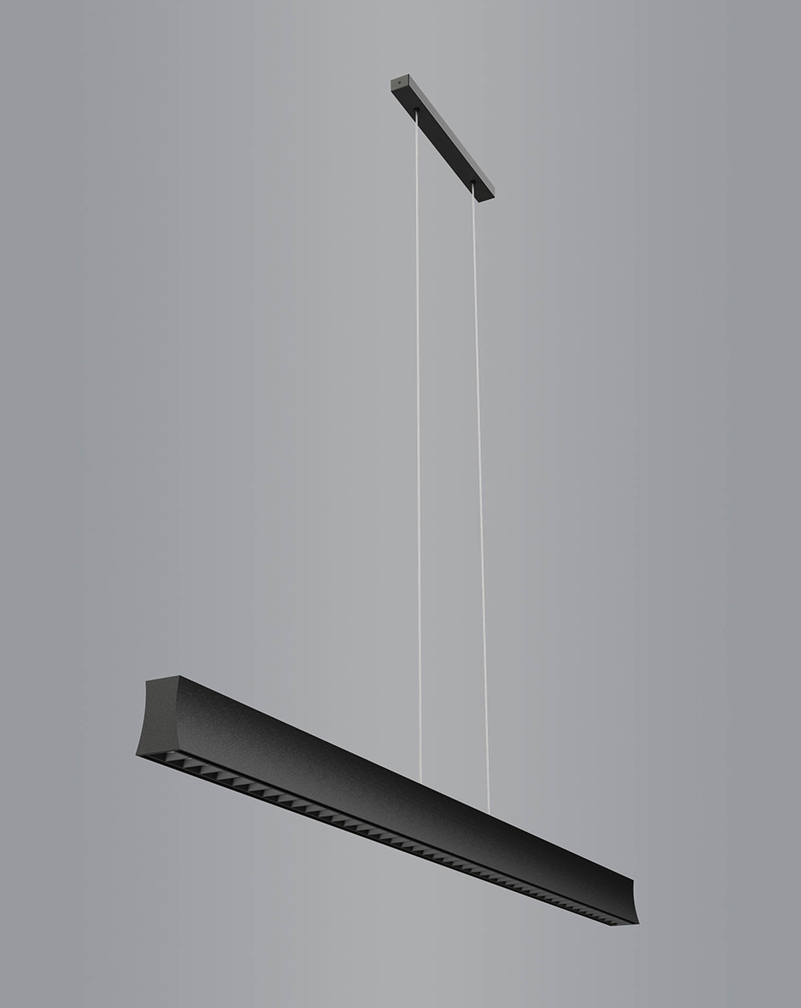 Hanok Black Ceiling Lights Mantra Fusion Linear Fittings